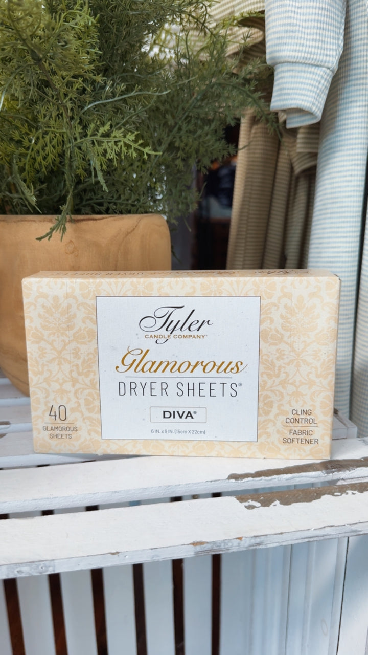 Tyler: Diva® Dryer Sheets