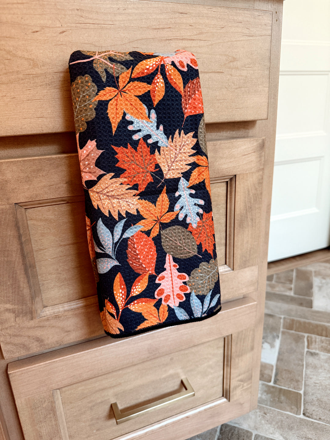 Fab Fall Double-Sided Hand Towel