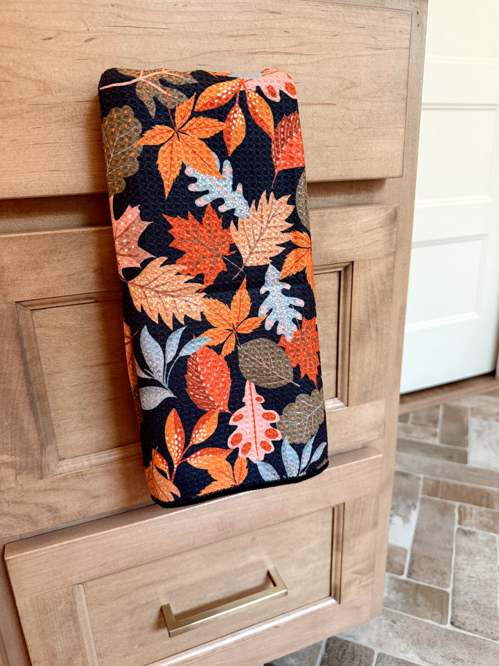 Fab Fall Double-Sided Hand Towel