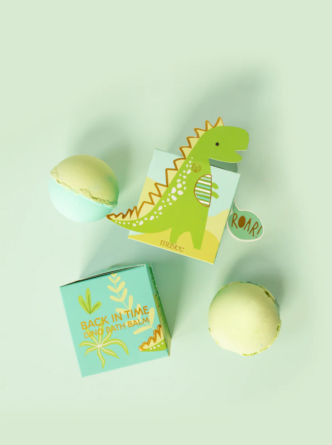 Musee: Dino Boxed Bath Balm