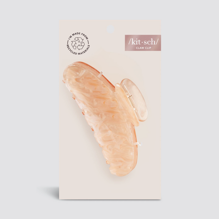 Kitsch: Eco-Friendly Marble Claw Clip - Blonde