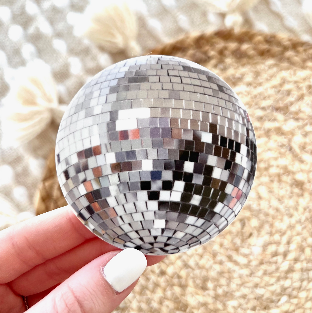 Disco Ball Sticker – Sincerely Yours