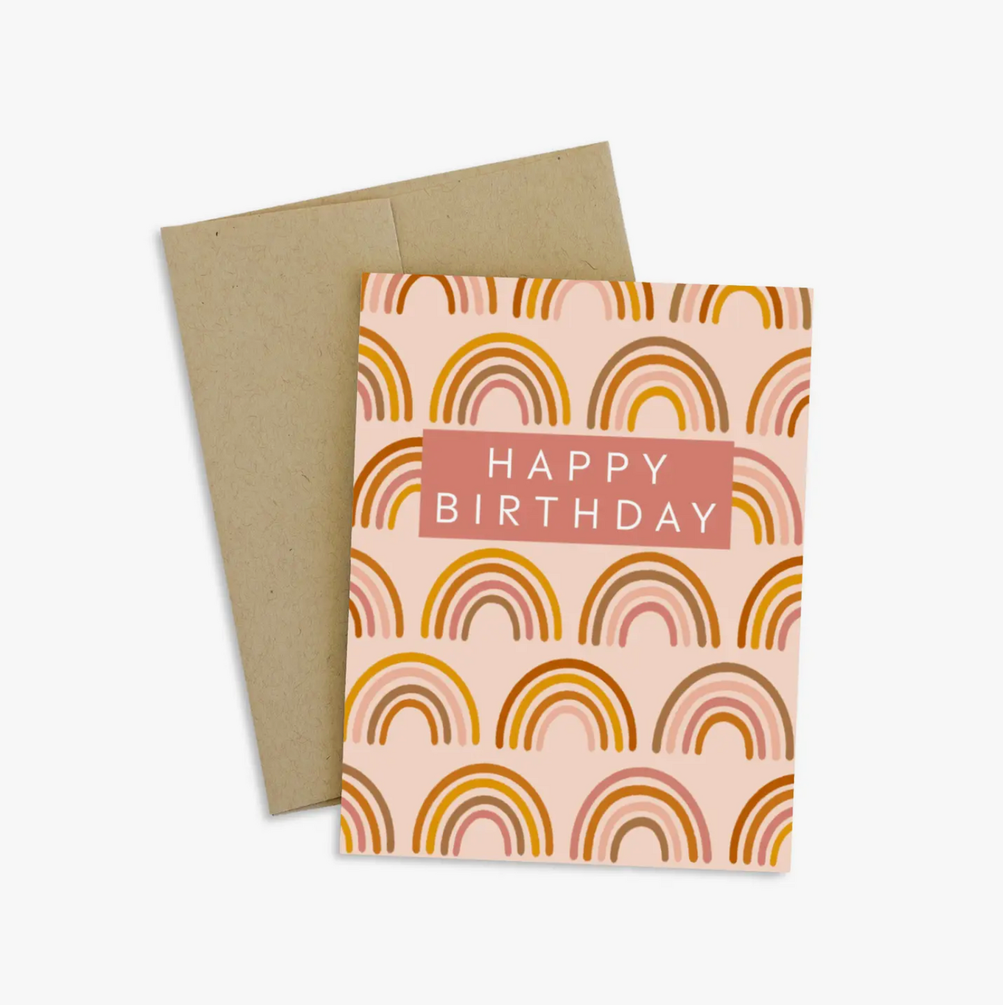 Load image into Gallery viewer, Rainbow Happy Birthday Greeting Card
