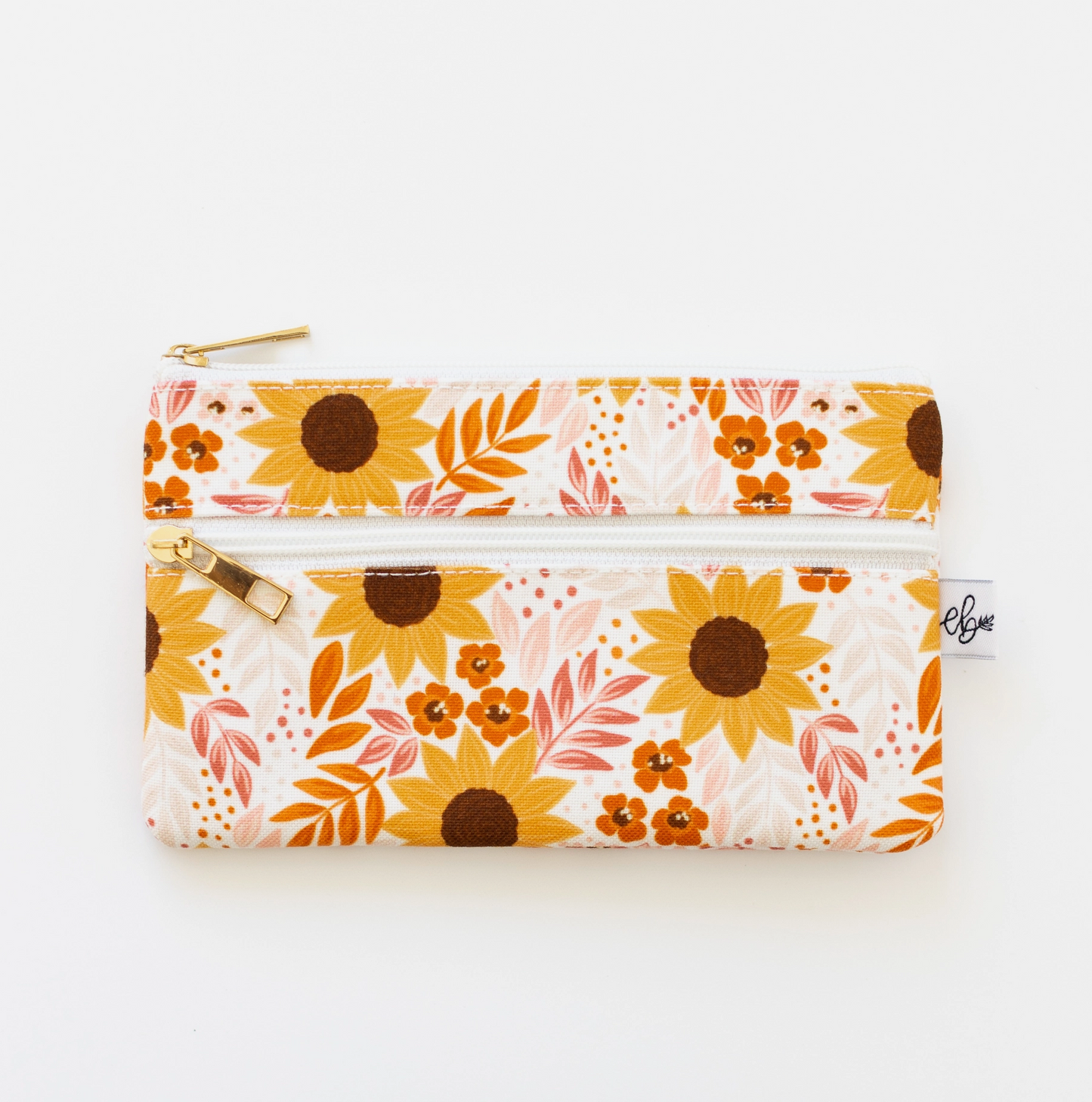 Load image into Gallery viewer, Sunflower Field Pencil Pouch
