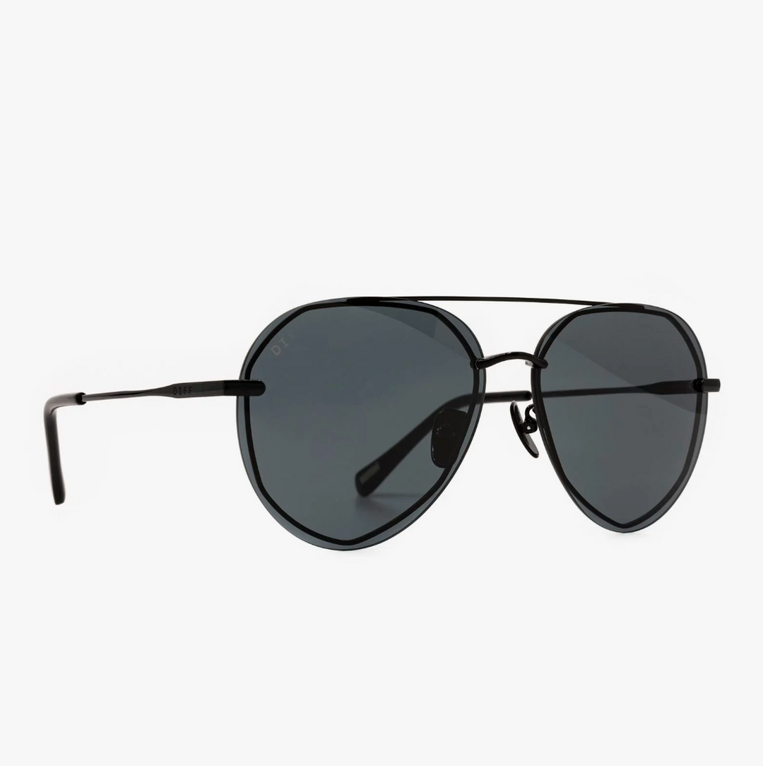 Diff Eyewear: Lenox-Black Grey