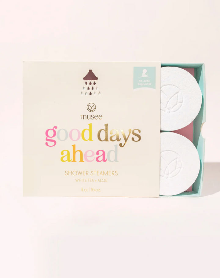 Musee: Good Days Ahead Shower Steamers