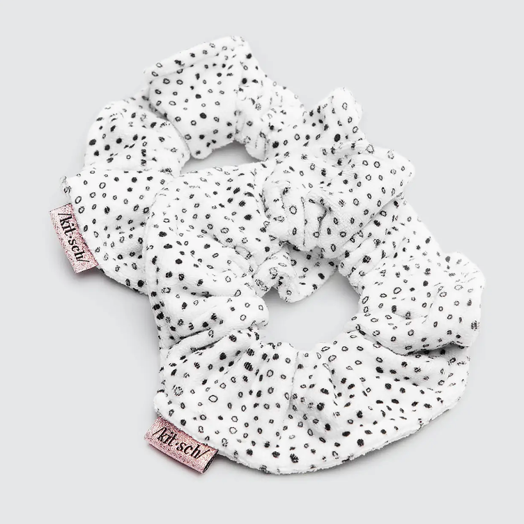 Kitsch Microfiber Towel Scrunchies - Micro Dot