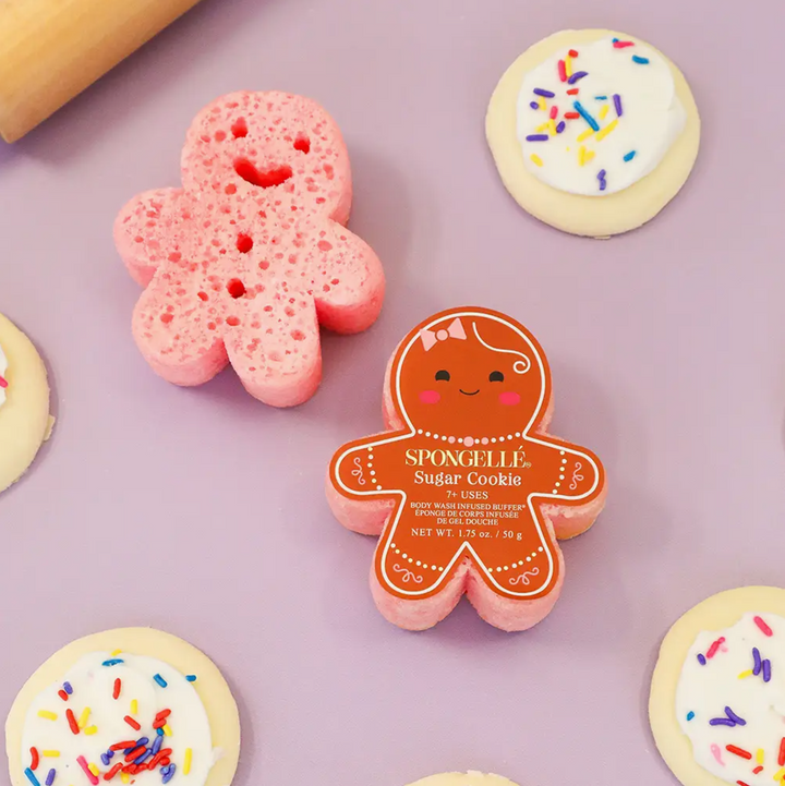 Spongelle:  Sugar Cookie Gingerbread Holiday Buffer