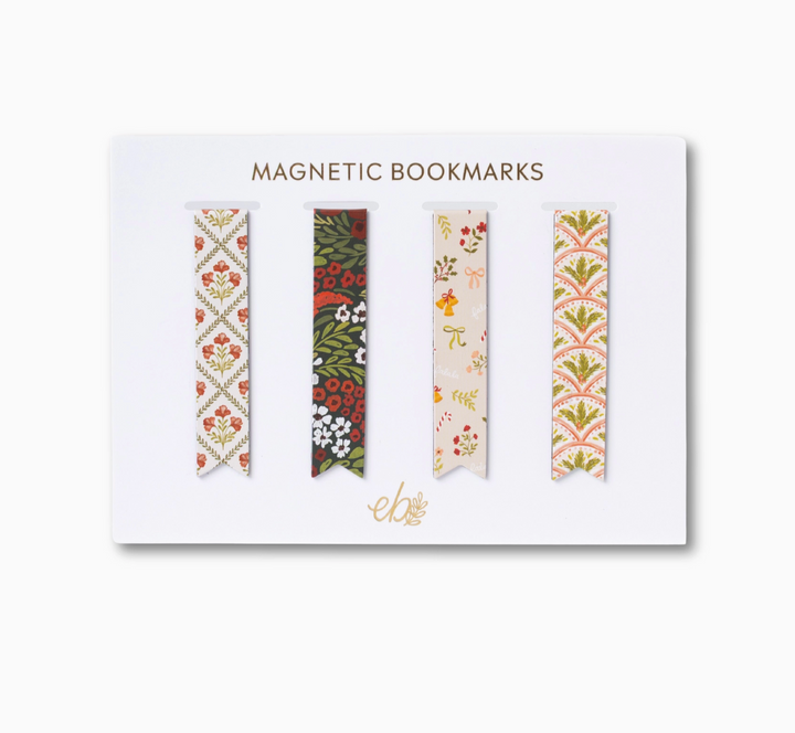 Magnetic Bookmarks | Bookish & Reading -Christmas