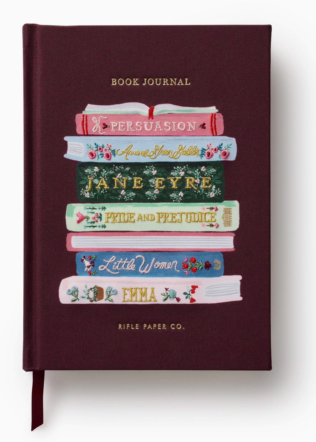 Ladies Night Book Club Embroidered Book Journal