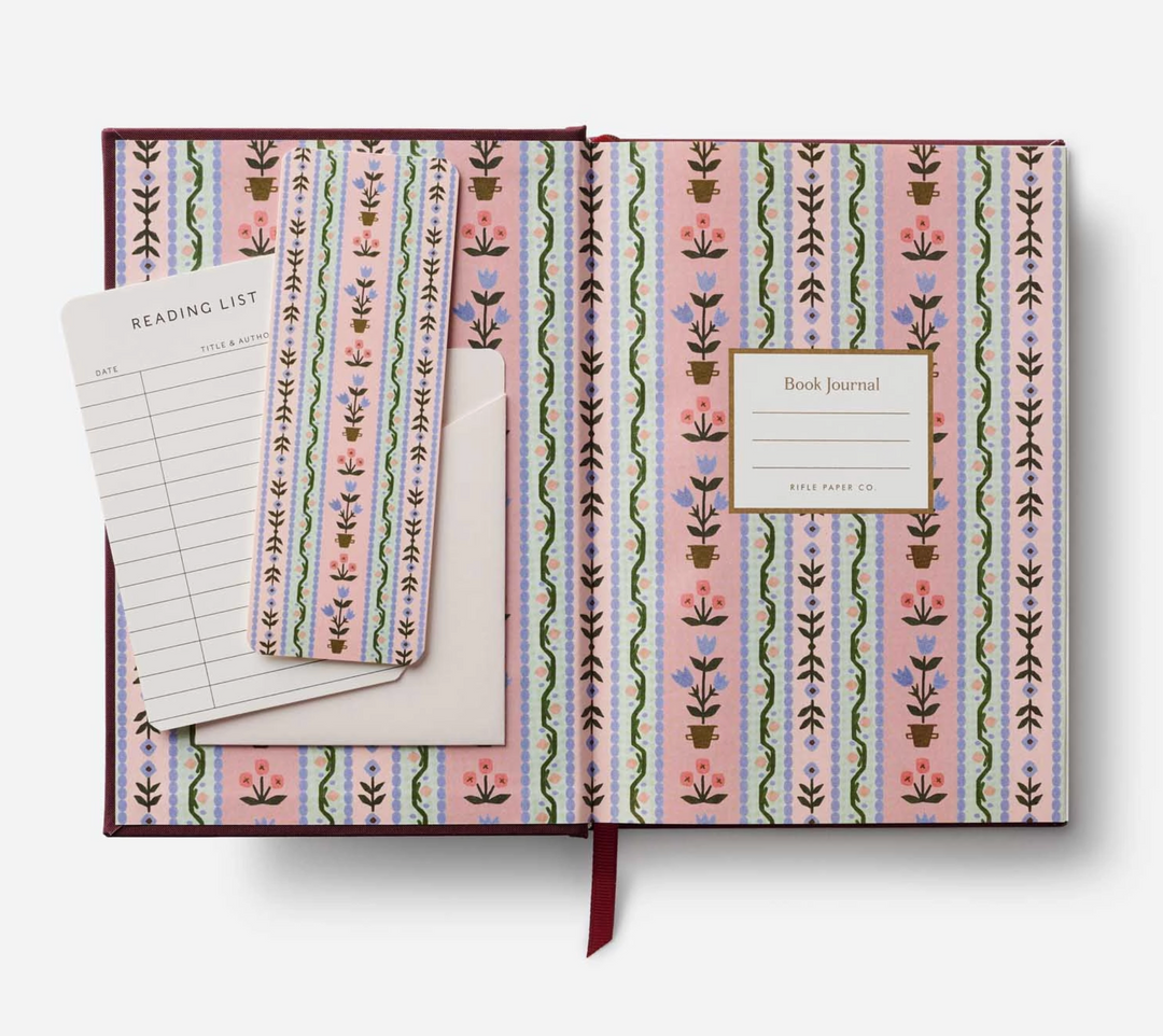 Ladies Night Book Club Embroidered Book Journal
