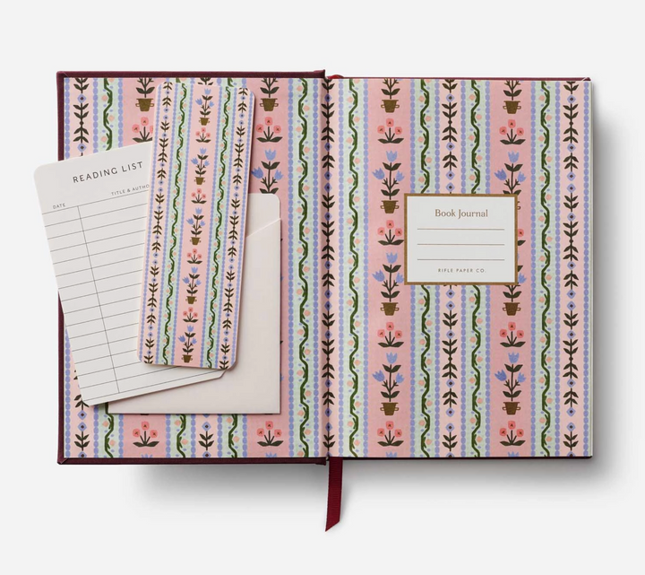 Ladies Night Book Club Embroidered Book Journal