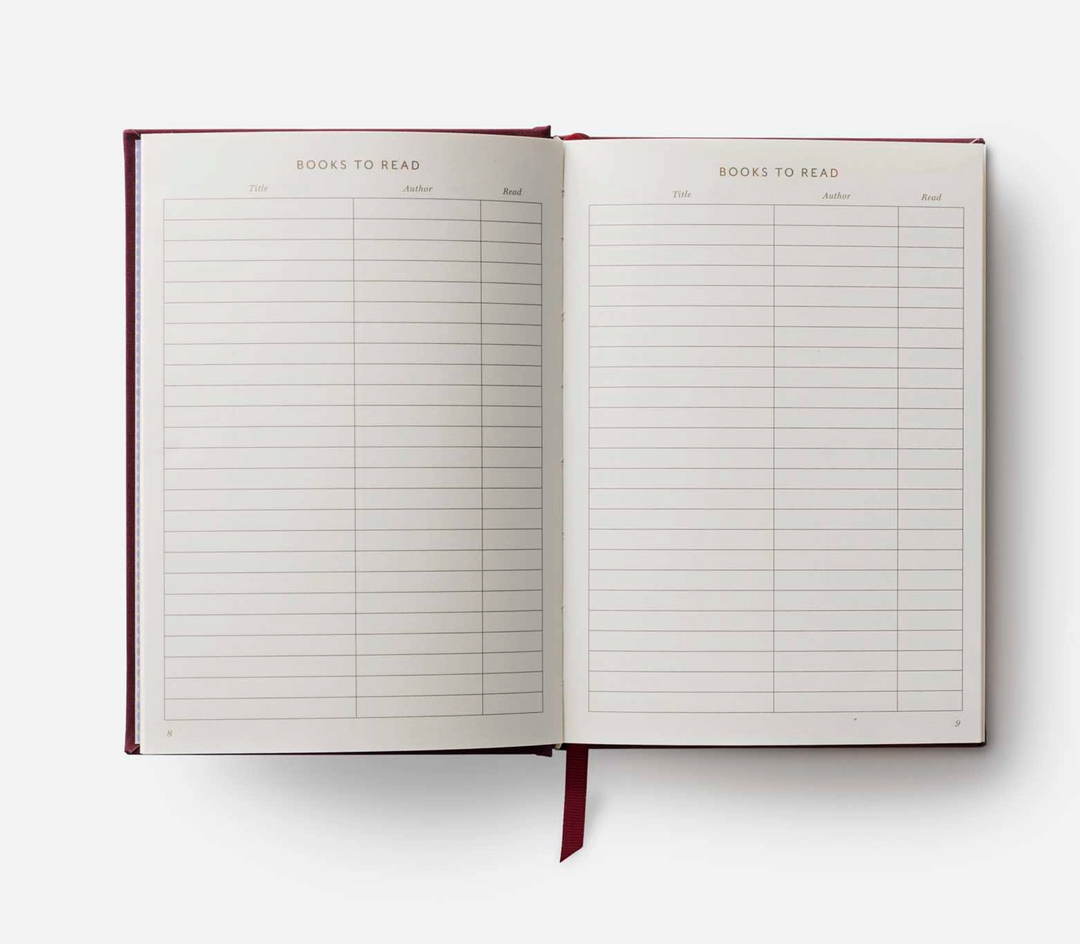 Ladies Night Book Club Embroidered Book Journal