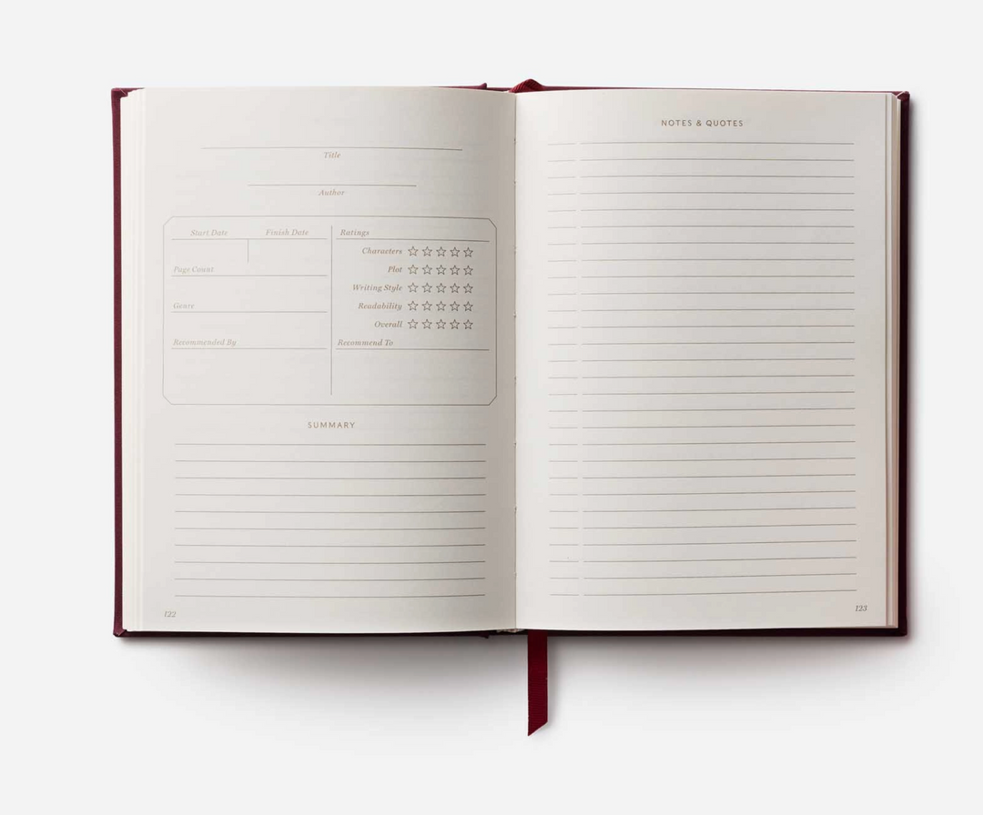 Ladies Night Book Club Embroidered Book Journal