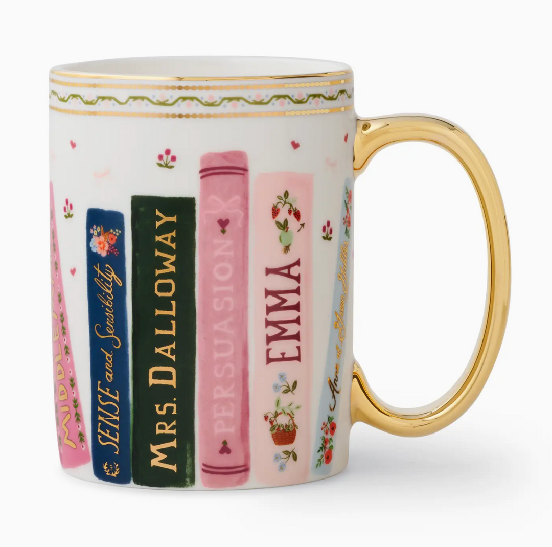 Ladies Night Book Club Porcelain Mug