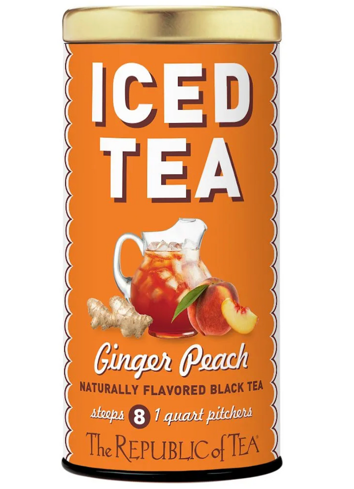 Ginger Peach Black Large Iced Tea Pouches