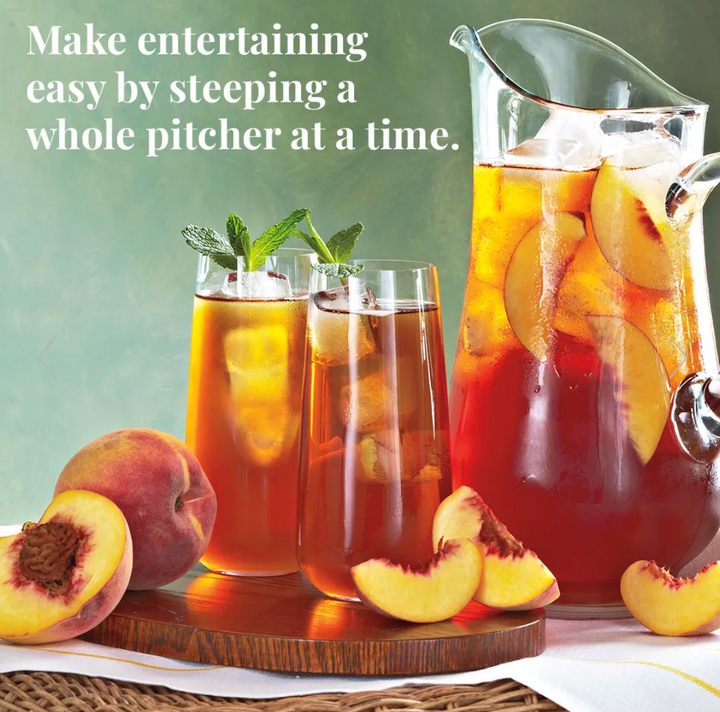 Ginger Peach Black Large Iced Tea Pouches