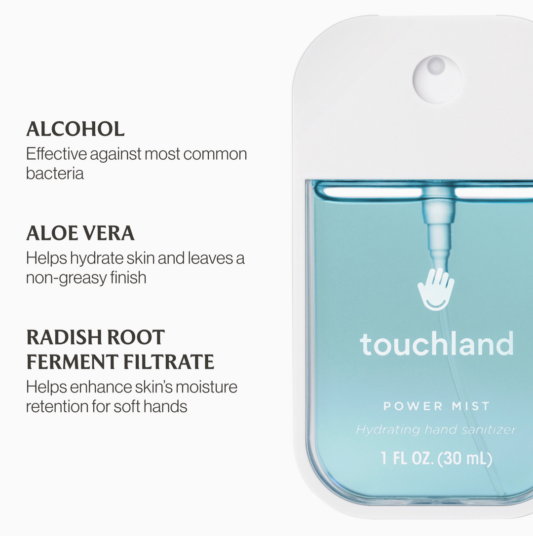 Touchland: Frosted Mint Power Mist Hydrating Hand Sanitizer (Copy)