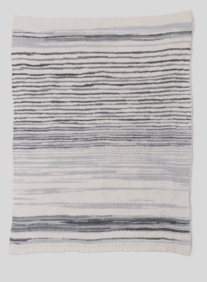 Barefoot Dreams: CozyChic® Space Dye Throw -Moonbeam