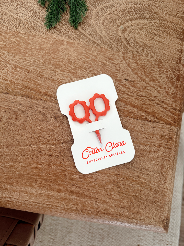 Sunflower Embroidery Scissors - Rust