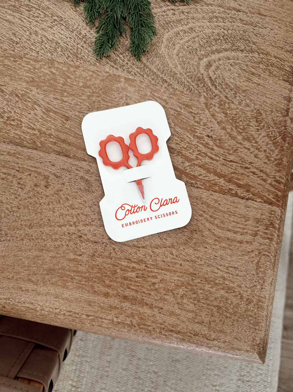 Sunflower Embroidery Scissors - Rust