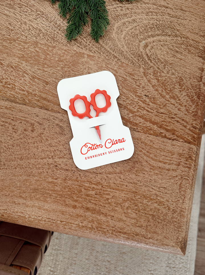 Sunflower Embroidery Scissors - Rust