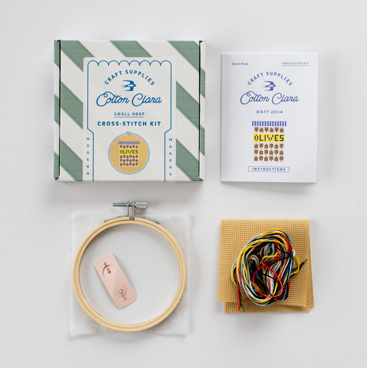 Olives Cross Stitch Kit