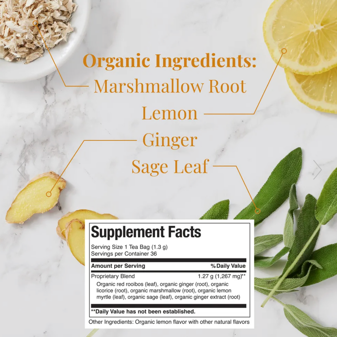 Get Throat Aid® - Herb Tea for Soothing Throats