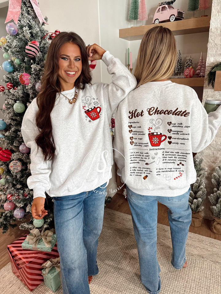 Hot Chocolate Making Graphic - Pearl Grey