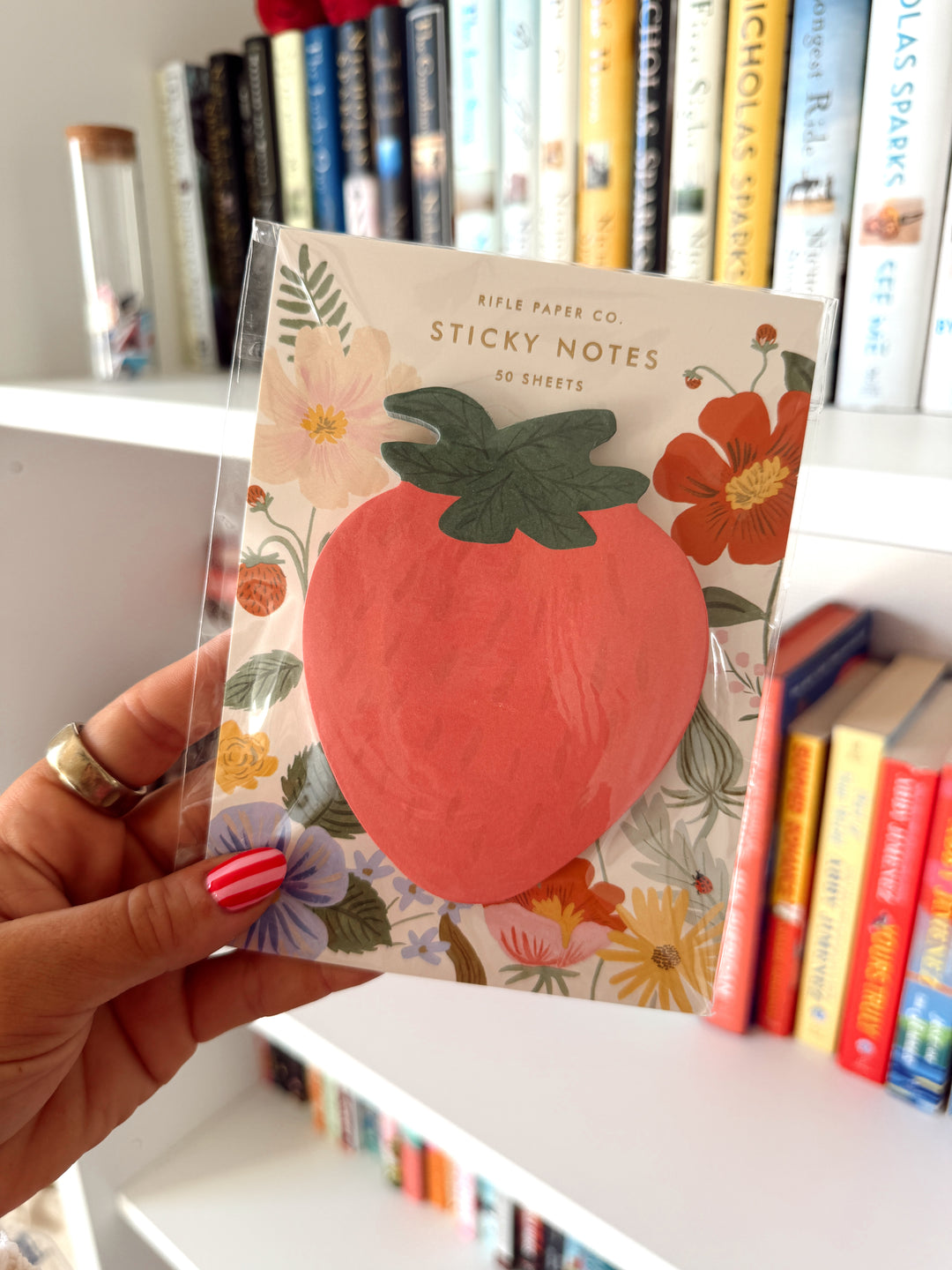 Strawberry Sticky Notes