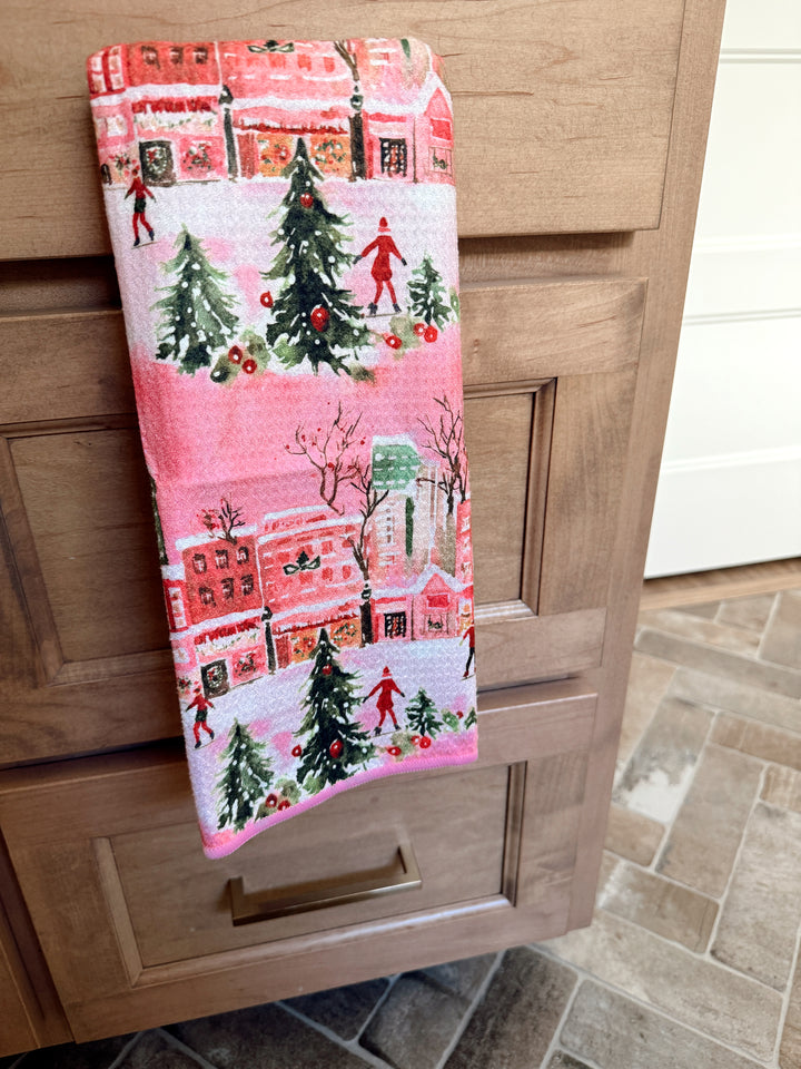 City Sidewalks: Double-Sided Hand Towel