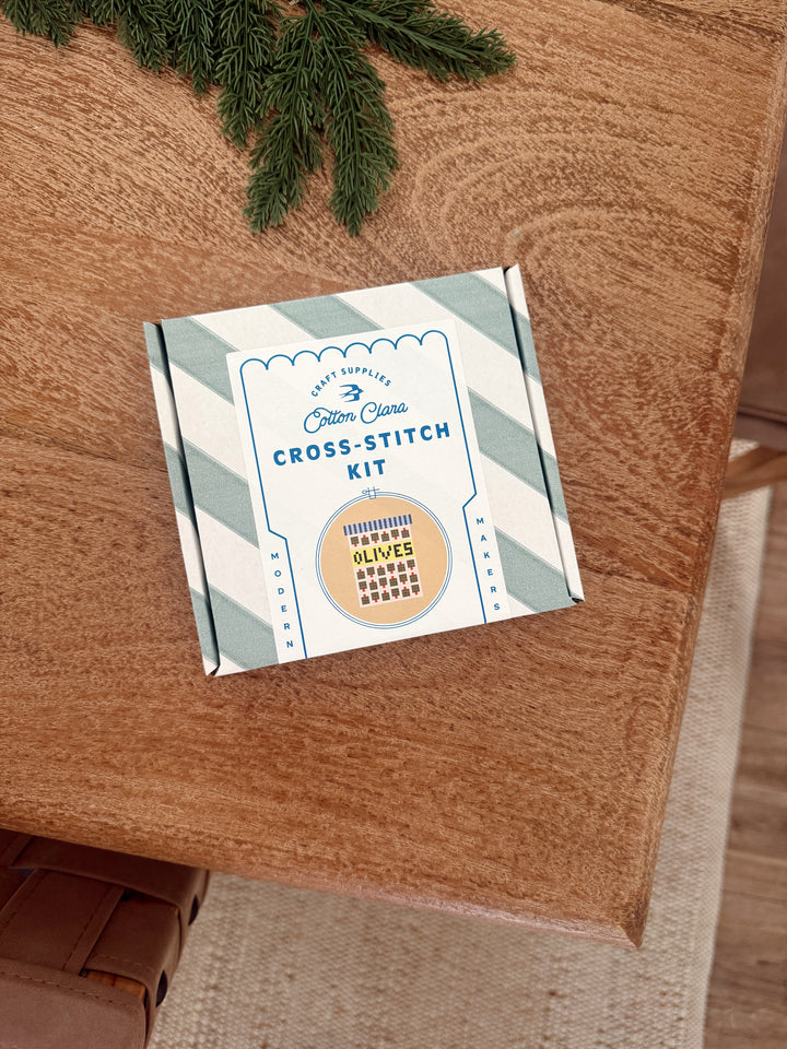 Olives Cross Stitch Kit