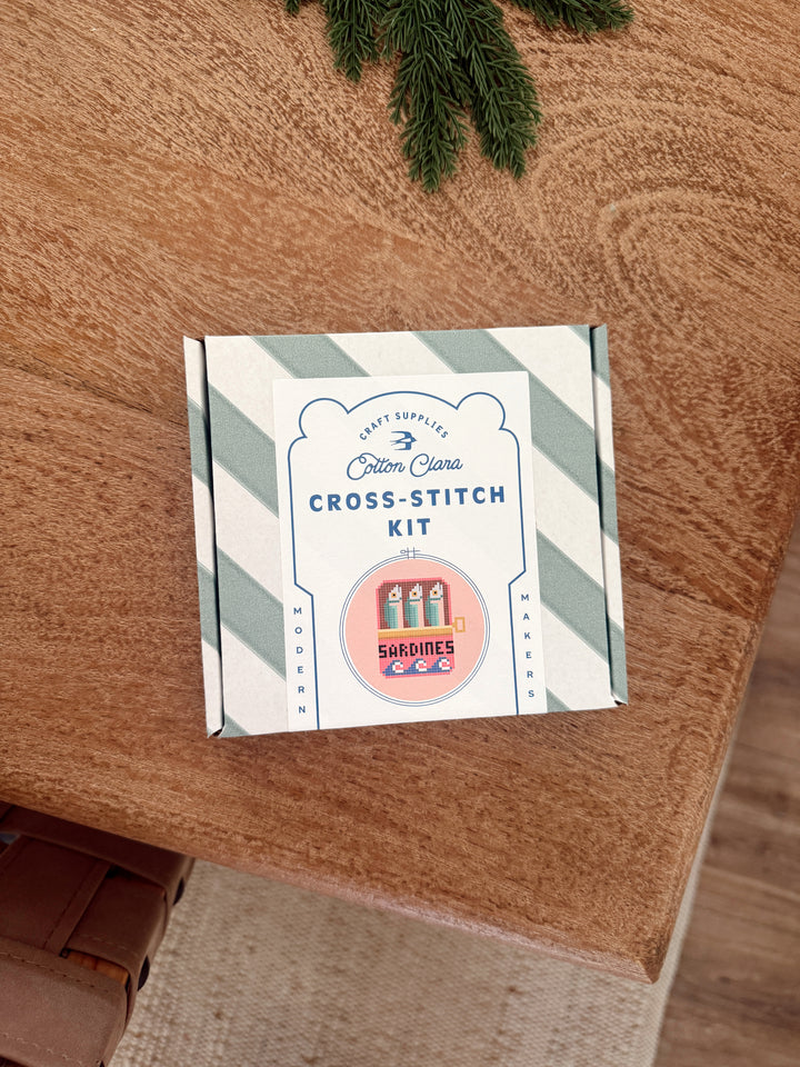 Sardines Cross Stitch Kit