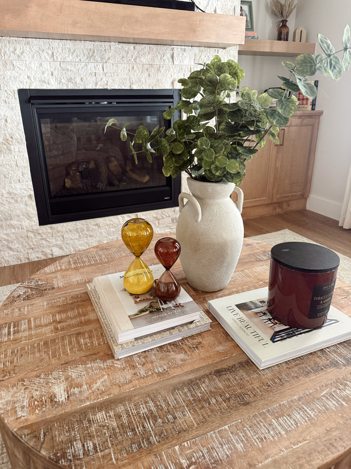 Hourglass, 15 min - Smoky Quartz