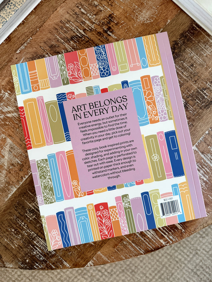 All Booked Up Coloring Book | Bookish &amp; Reading