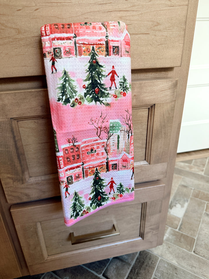 City Sidewalks: Double-Sided Hand Towel