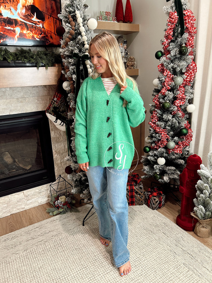 Envious Cardigan - Green