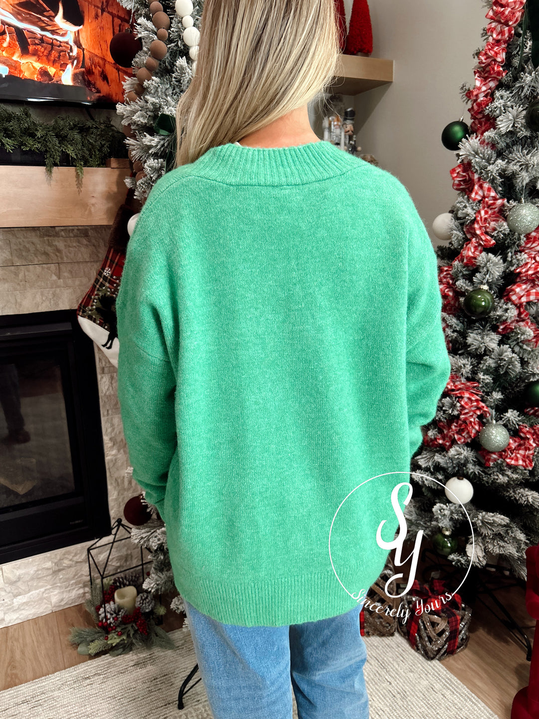 Envious Cardigan - Green