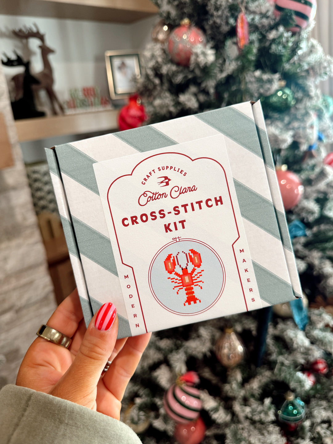 Lobster Cross Stitch Kit