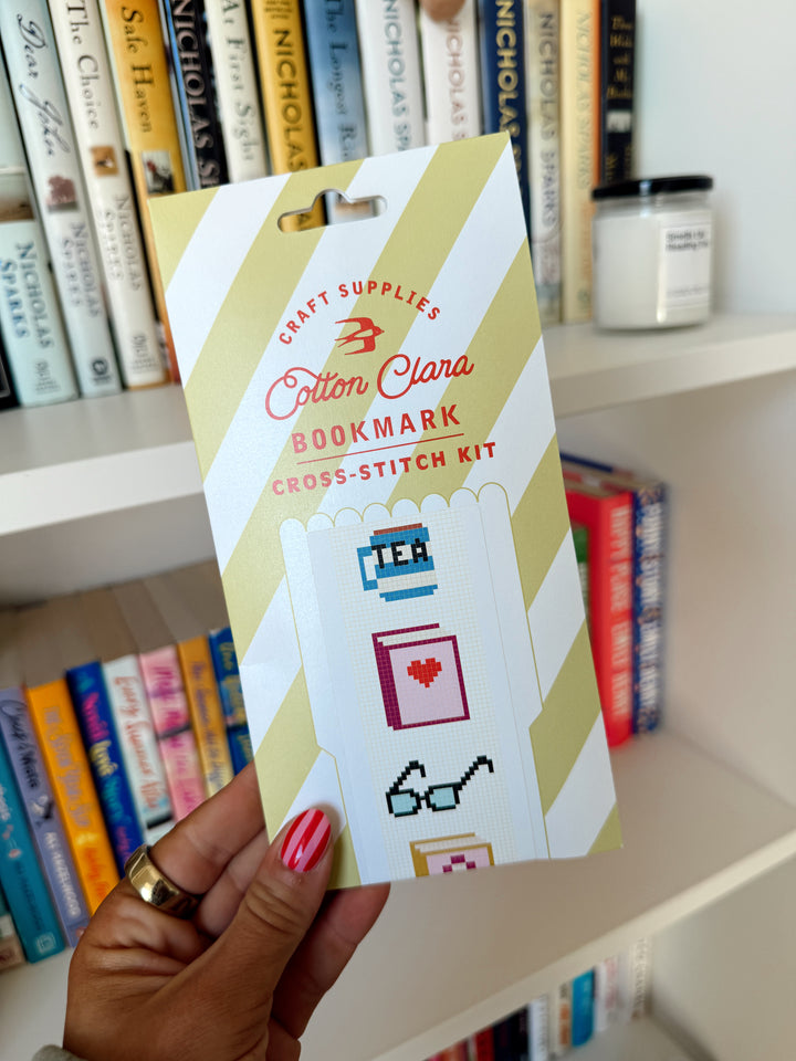 Book Lovers Bookmark Cross Stitch Kit