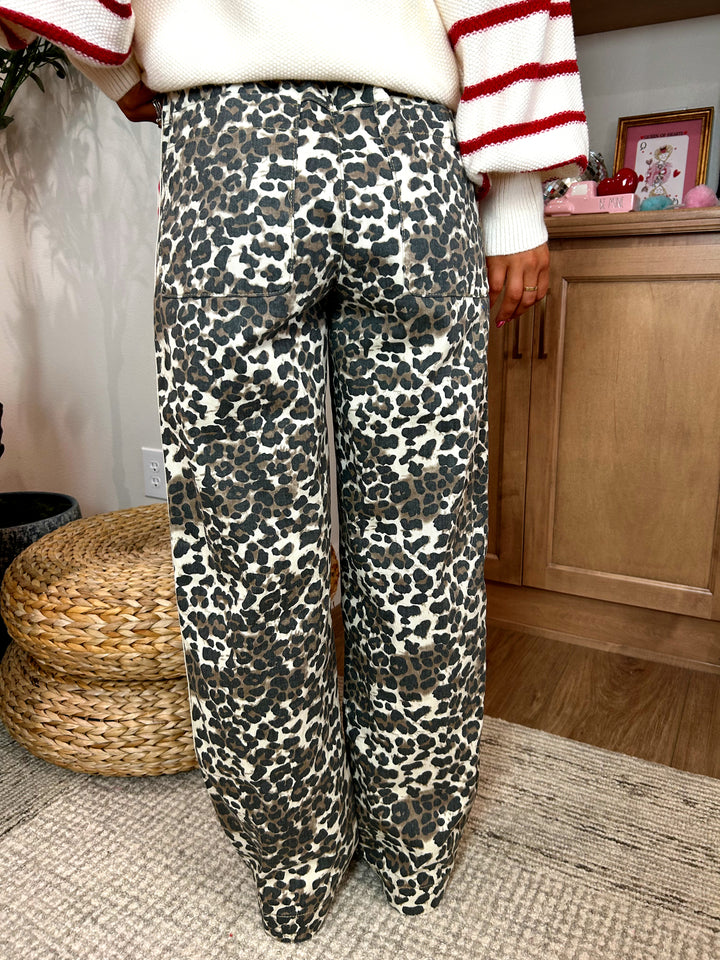 Conversation Heart Denim - Red Heart