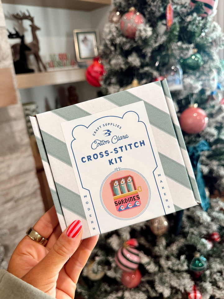 Sardines Cross Stitch Kit