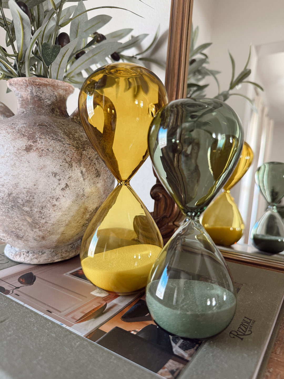 Hourglass, 15 min - Evergreen