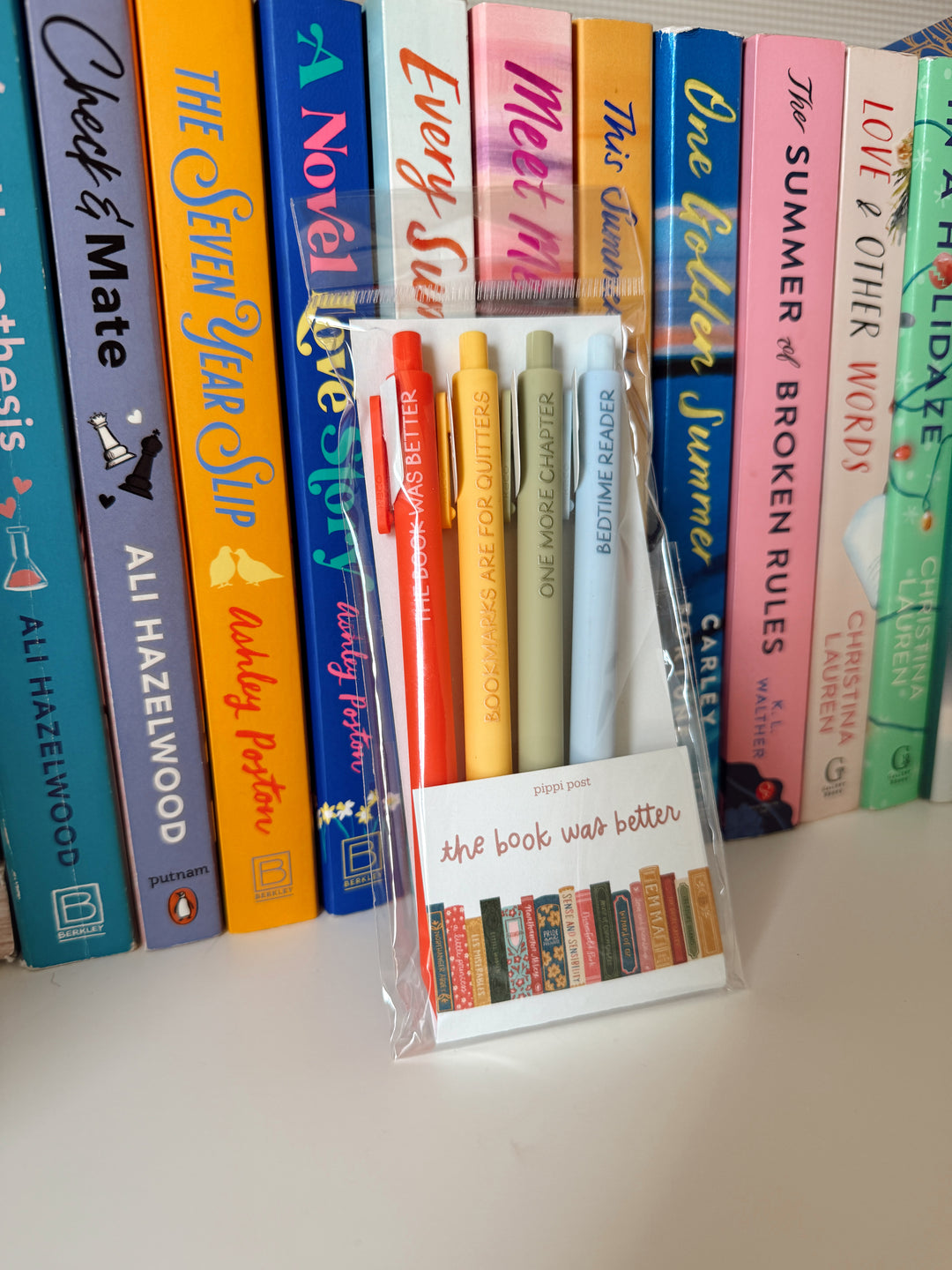 Book Was Better Pen Set