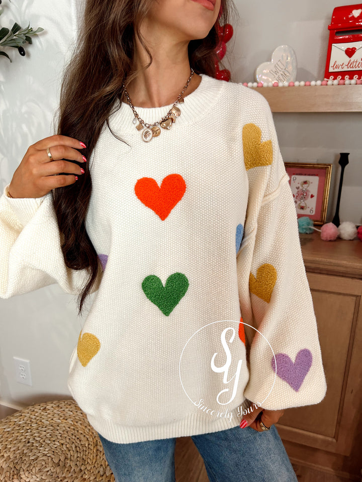 Heart Full Of Color - Cream