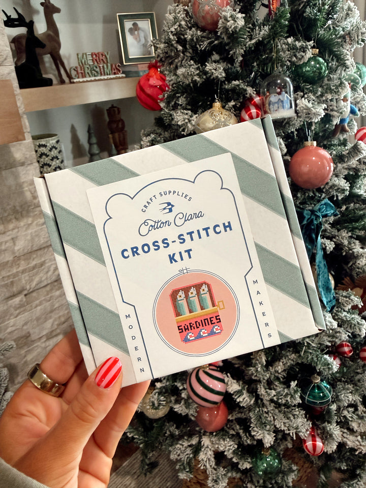 Sardines Cross Stitch Kit