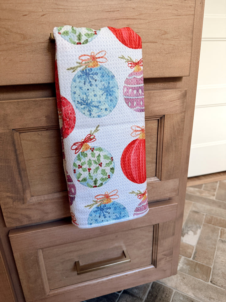 Dangling Delights: Double-Sided Hand Towel