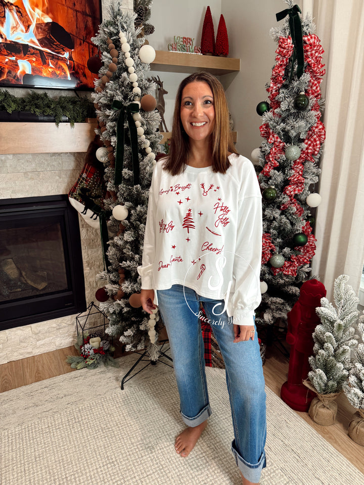 Holiday Cheer Graphic - Snow White