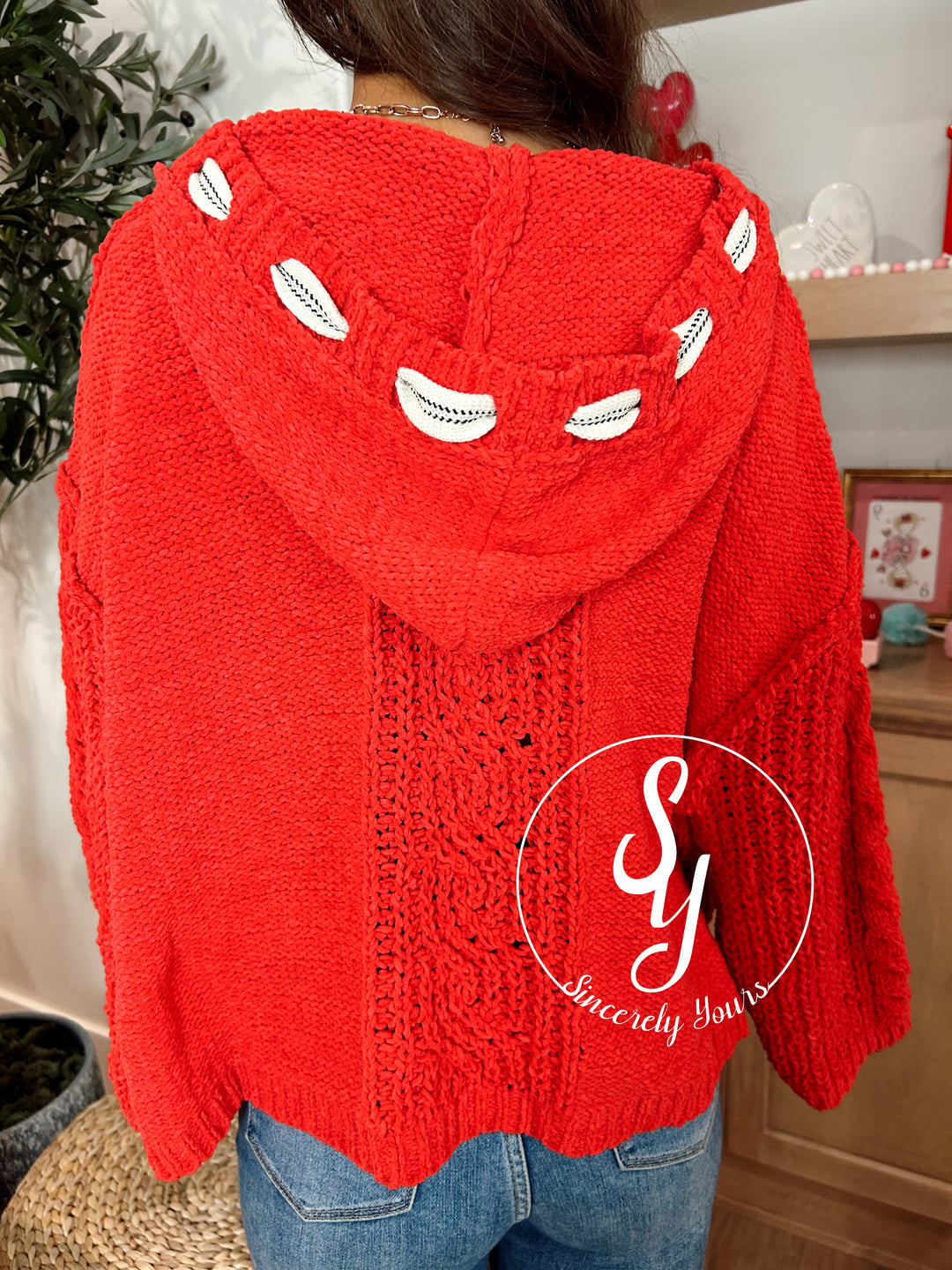 All Mine Pullover - Red