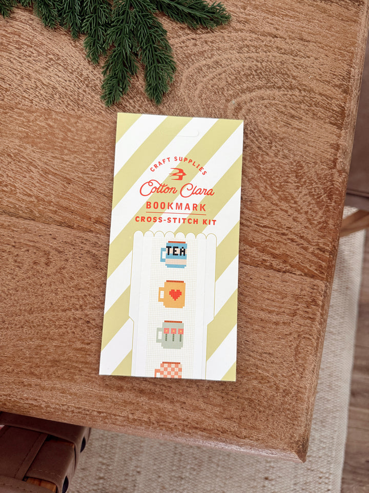 Tea/Mugs Bookmark Cross Stitch Kit